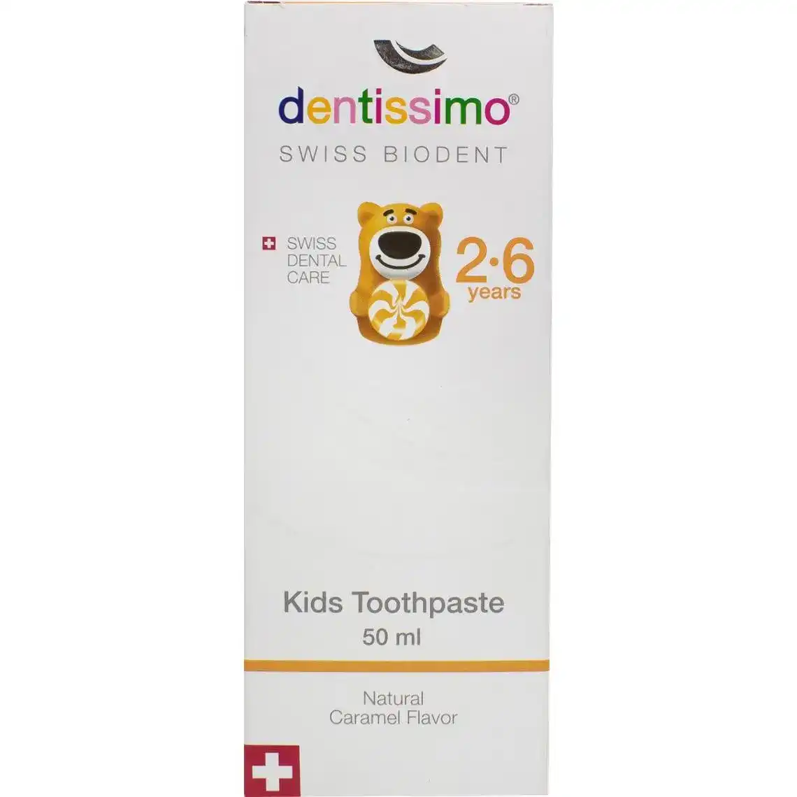 Зубна паста Dentissimo Kids With Caramel Aroma 50 мл