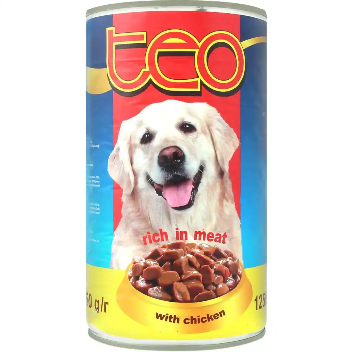 Консервованій корм для собак TEO з м'ясом птиці 415 г