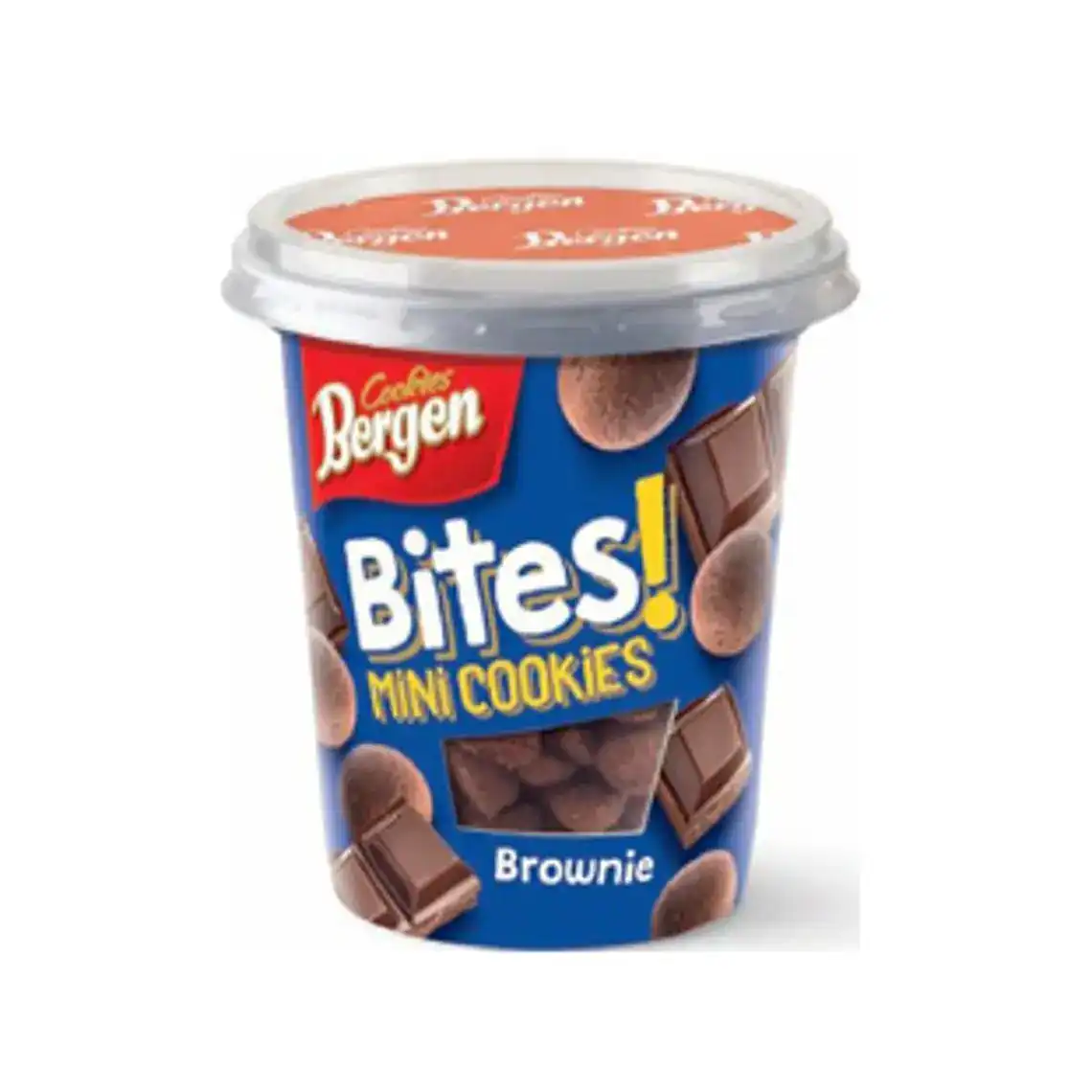 Печиво Bergen Cookies Brownie Bites 118 г