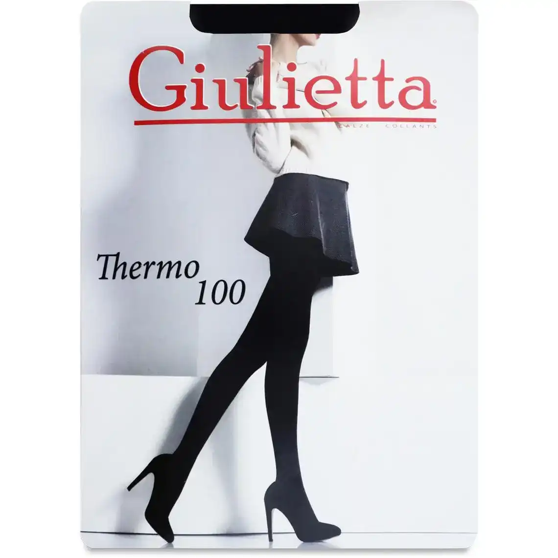 Колготки жіночі Giulietta Thermo Nero 100 DEN р.3