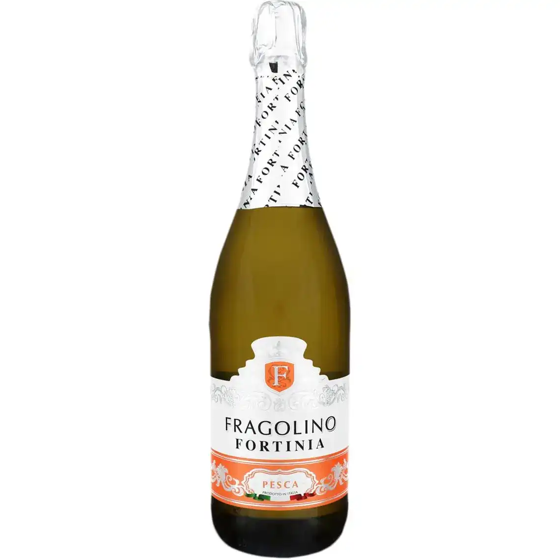 Фраголіно Fortinia Pesca біле напівсолодке 0.75 л