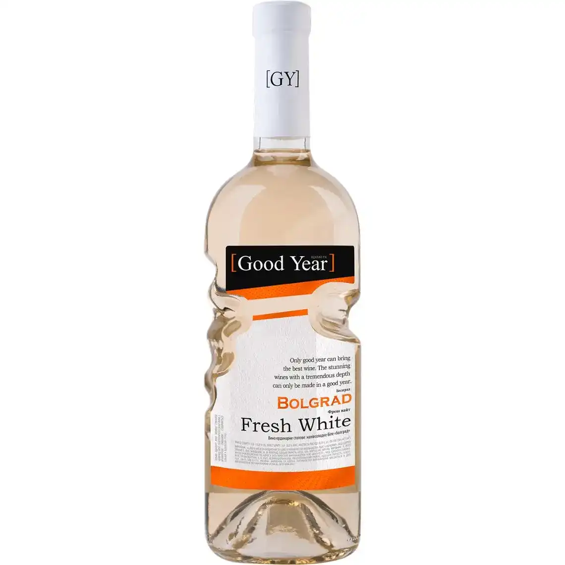 Вино Bolgrad Fresh White біле напівсолодке Гоод 0.75 л
