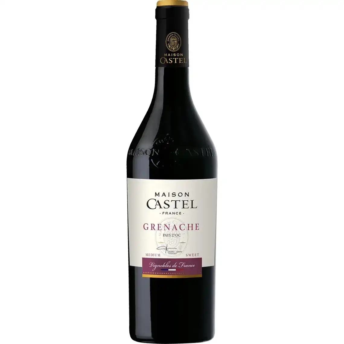Вино Maison Castel Grenache Medium Sweet червоне напівсухе 0.75 л