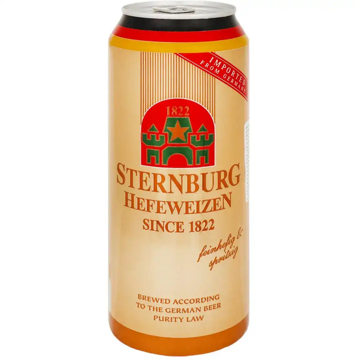 Пиво Sternburg Hefeweizen світле нефільтроване 4.8% 0.5 л