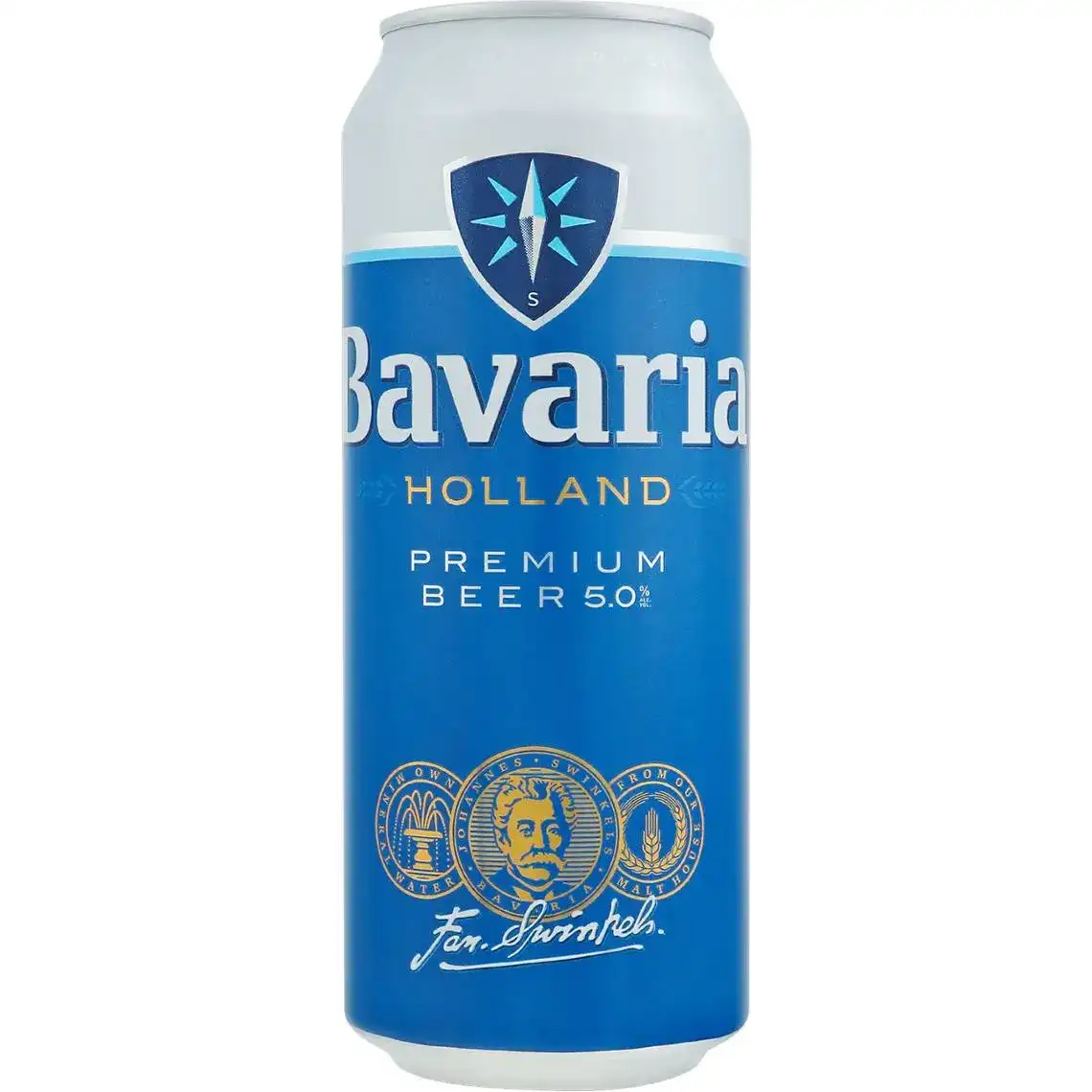 Пиво Bavaria світле фільтроване 5% 0.5 л