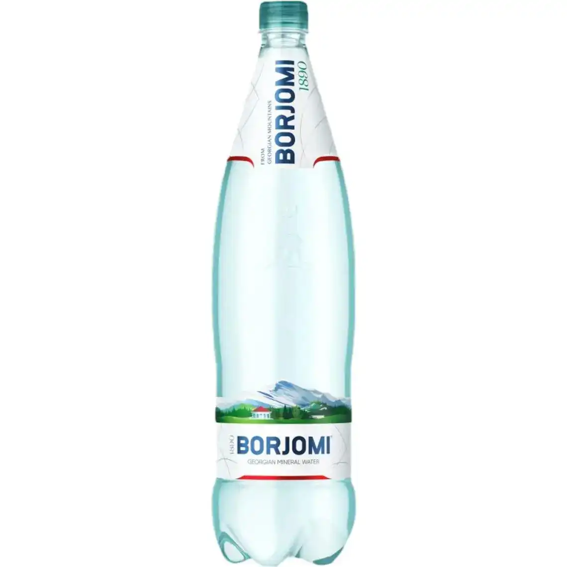 Вода Borjomi мінеральна сильногазована 1,25 л