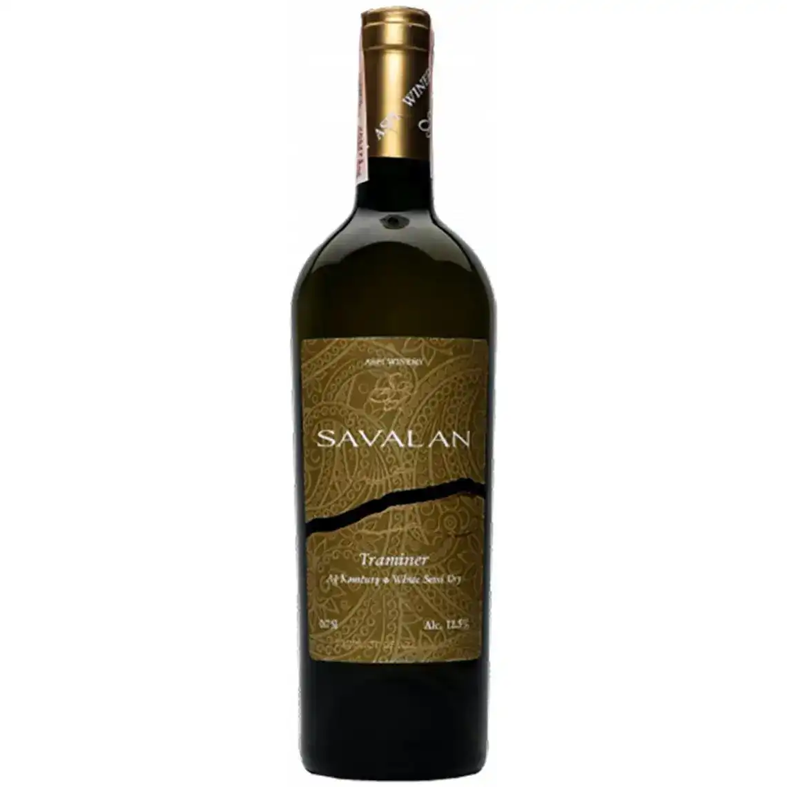 Вино Savalan Traminer біле напівсухе 0.75 л