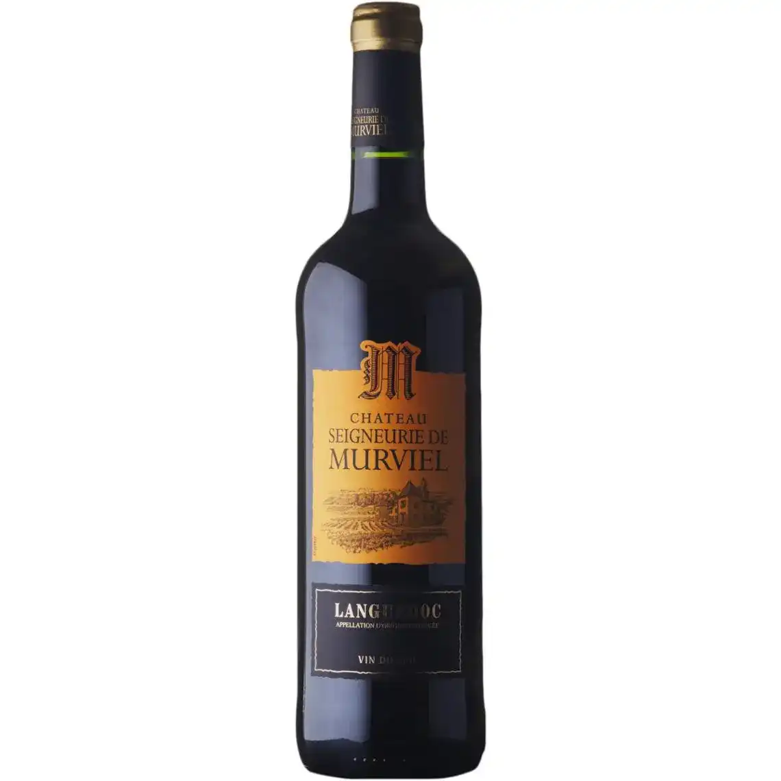 Вино Chаteau Seigneurie de Murviel Languedoc червоне сухе 0.75 л