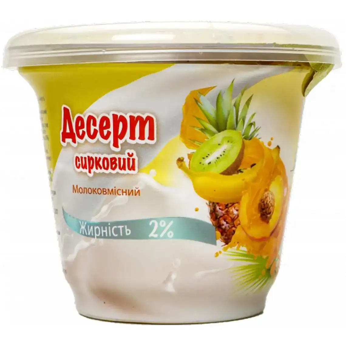 Десерт сирковий Бабусина Корівка Екзотик 2,0% 180 г