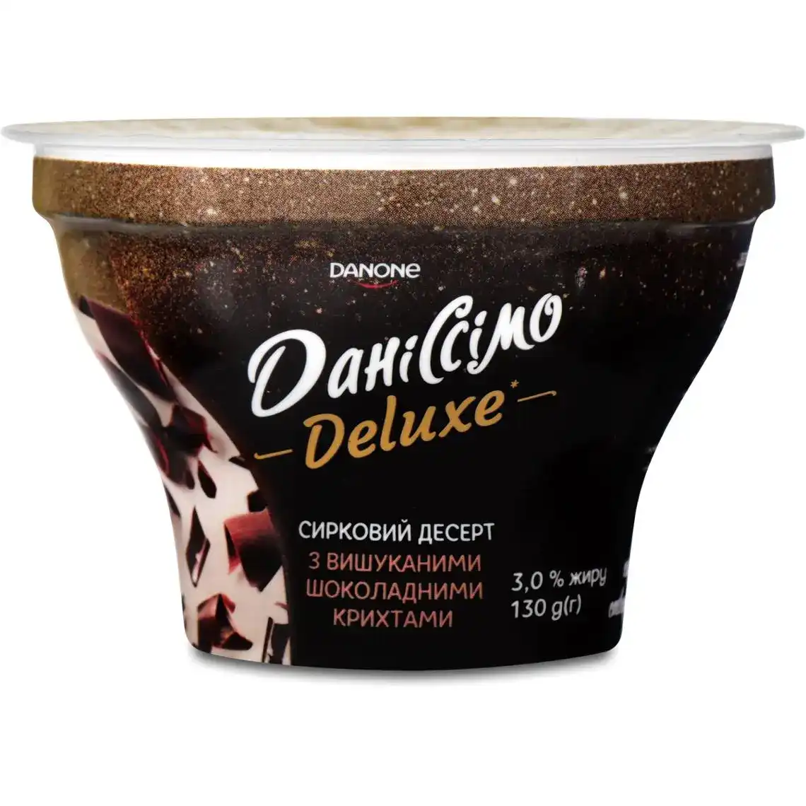 Десерт Danone Danissimo сирний з наповнювачем добірний мигдаль і кокос 3.2% 130 г