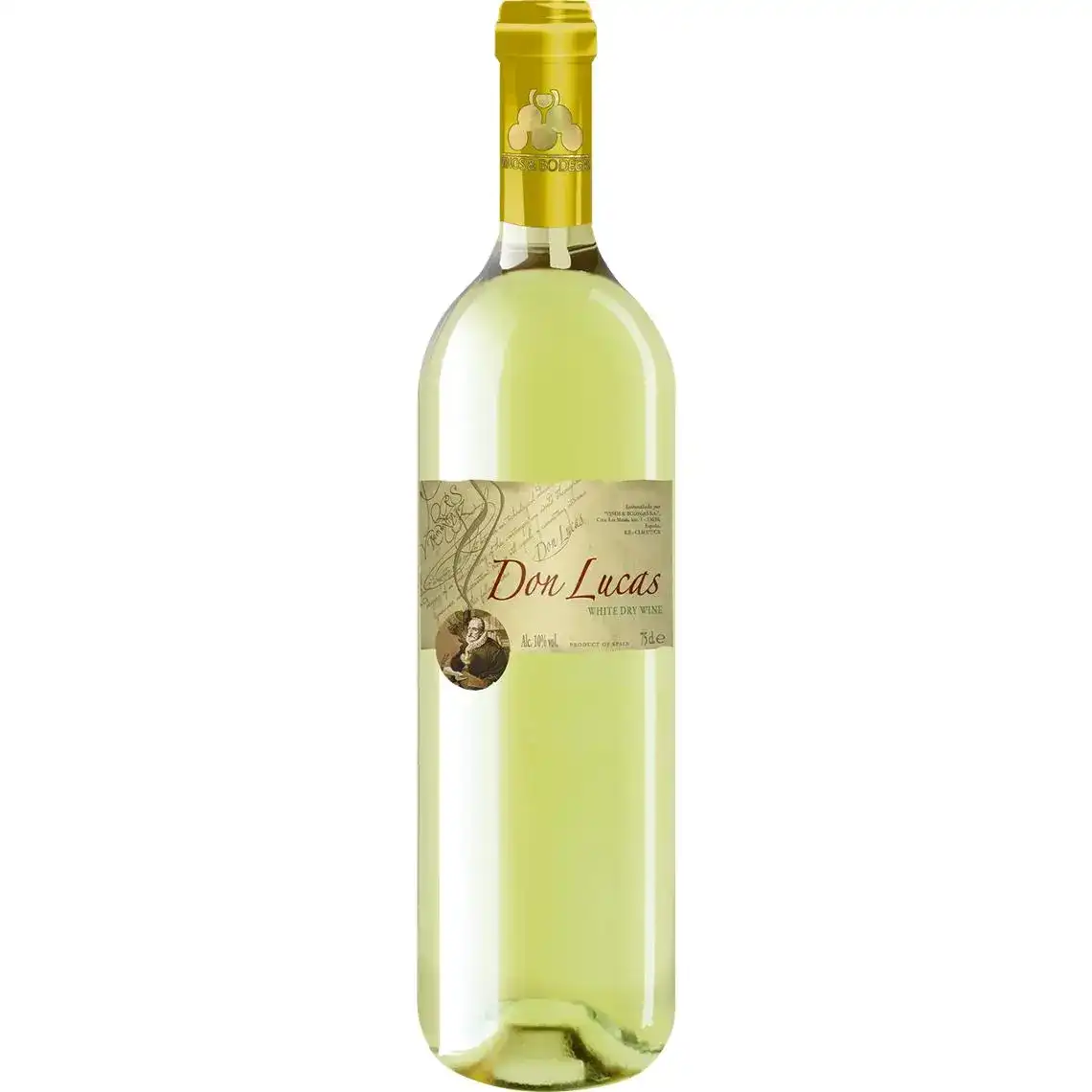Вино Don Lukas біле сухе 0.75 л