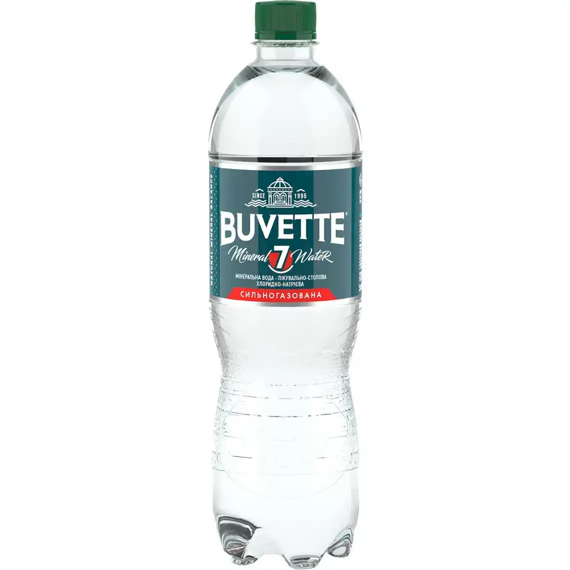 Вода Buvette №7 сильногазована 0.75 л