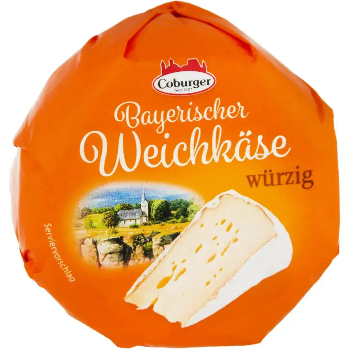 Сир Coburger Bayerischer Weichkase Wurzik 45% 150 г