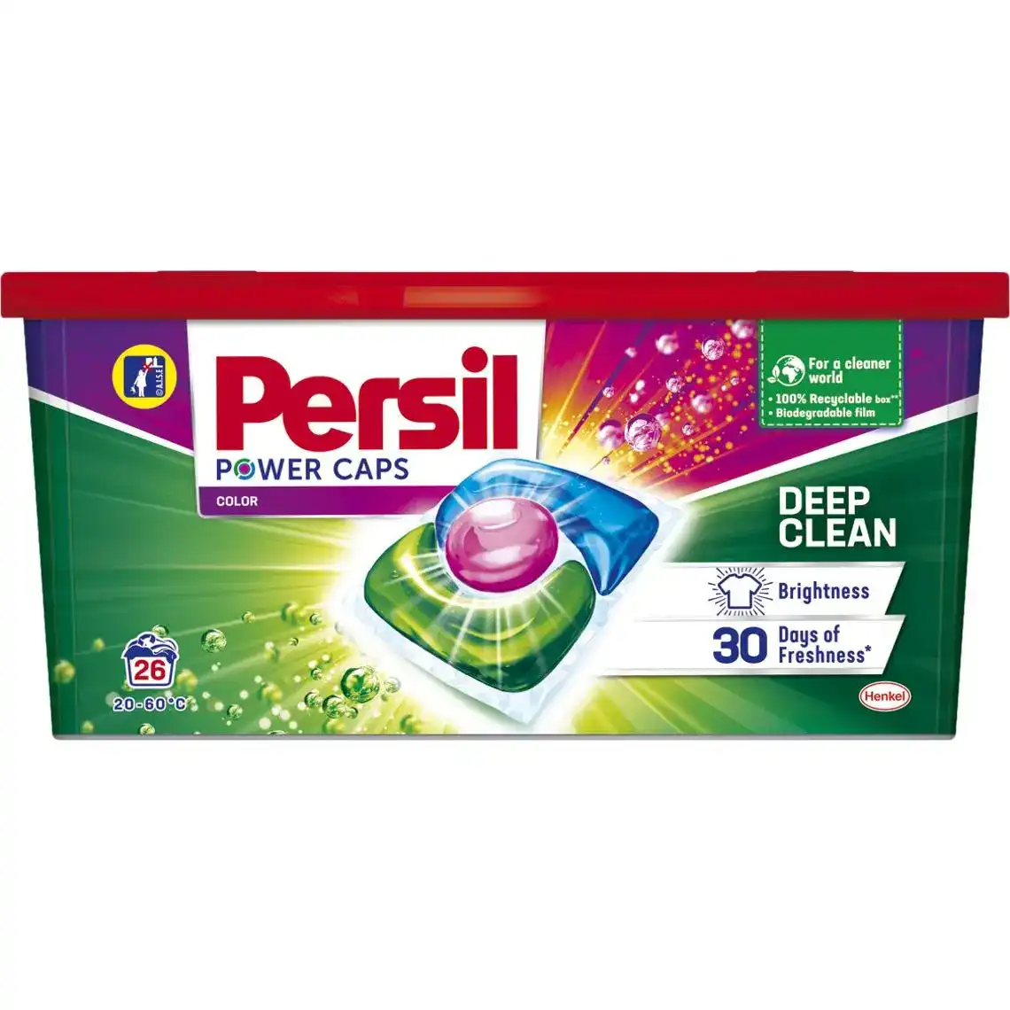Фото 1 - Капсули для прання Persil Power Caps Color 26 шт.