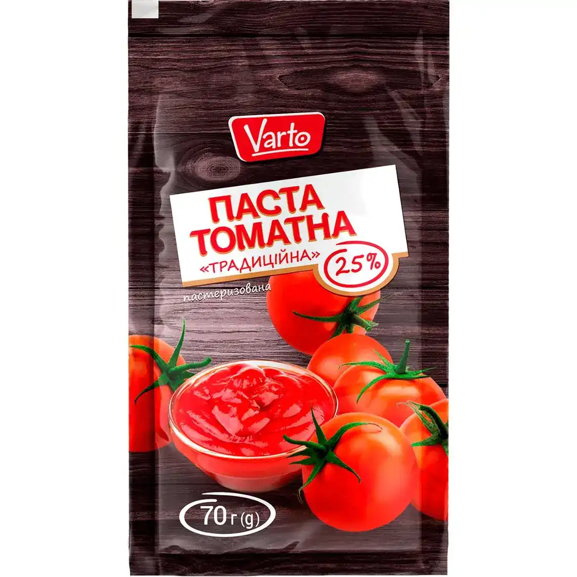 Паста томатна Varto Традиційна 25% 70 г