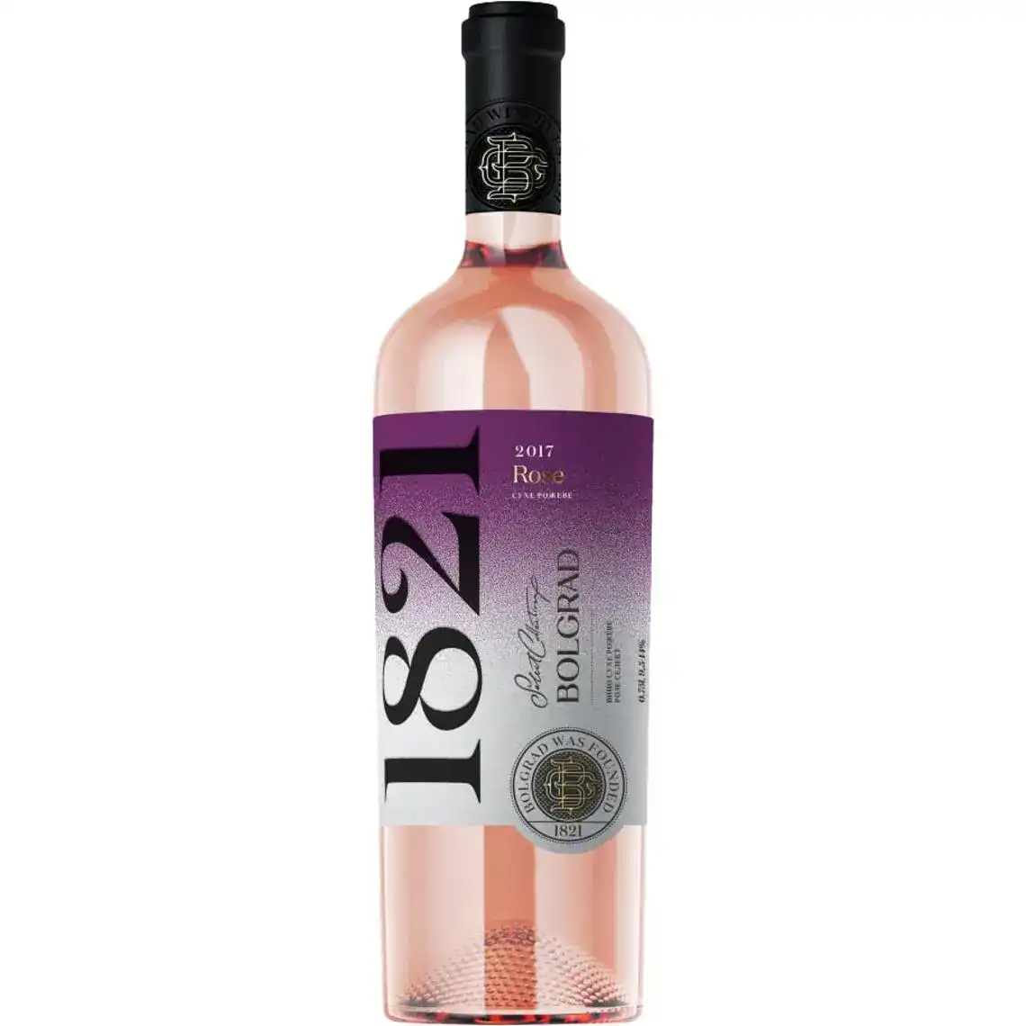 Вино Bolgrad Select Rose рожеве сухе 0.75 л