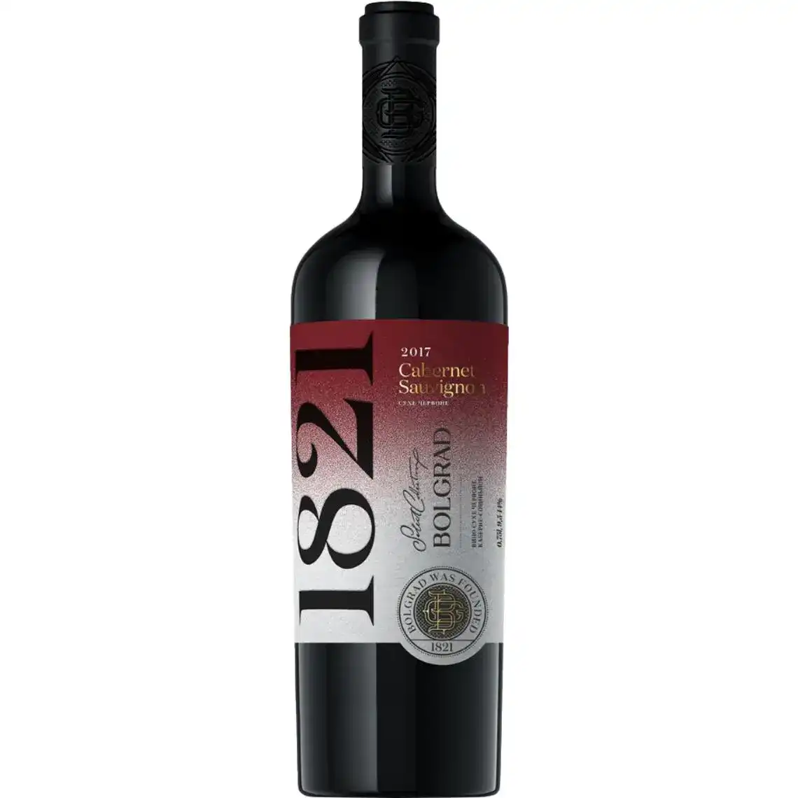 Вино Bolgrad Select Cabernet Sauvignon червоне сухе 0.75 л