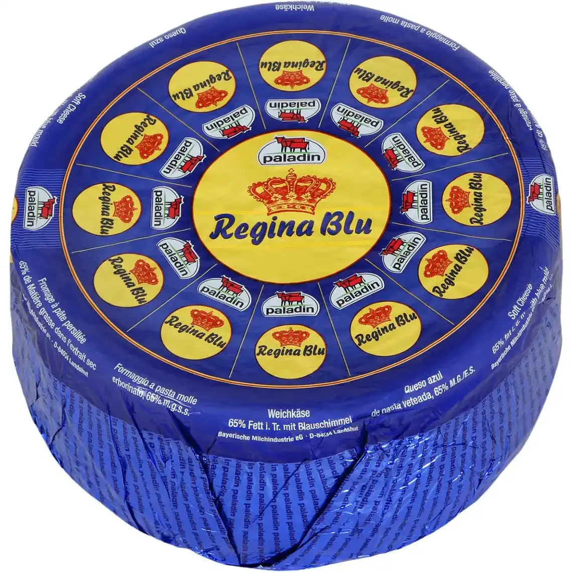 Сир Paladin Regina Blu 65% 