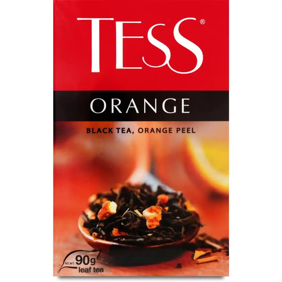 Чай TESS Orange чорний з апельсином 90 г