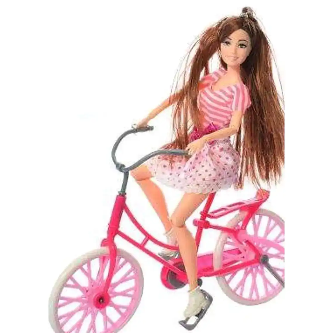 Іграшка Дівчинка на велосипеді арт.18FJ488