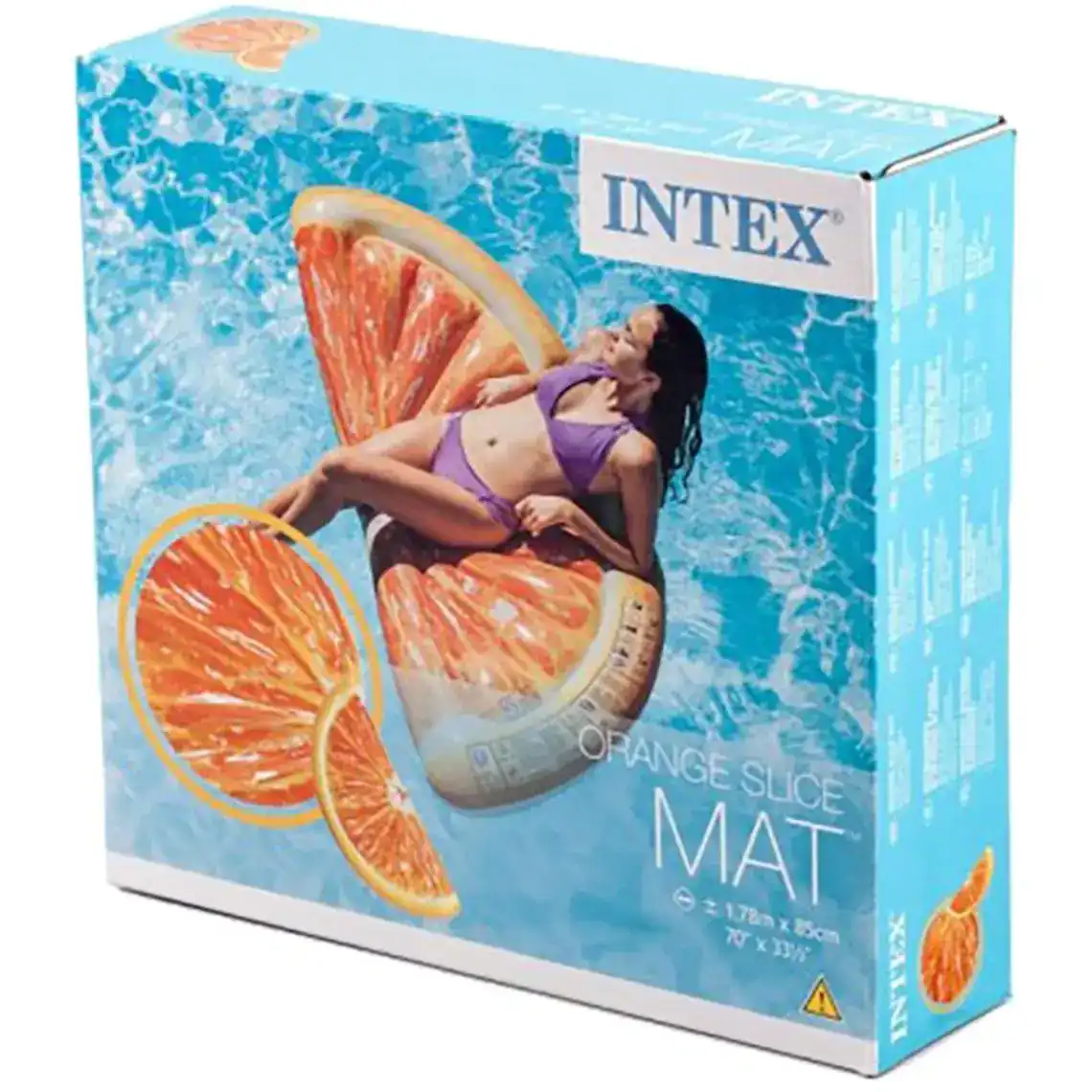 Надувний матрац Intex Апельсин