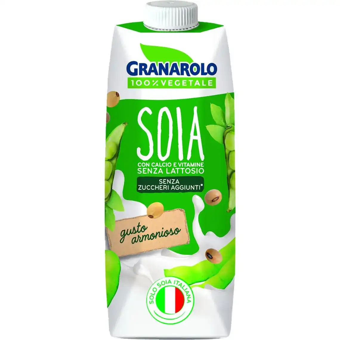 Растительный напиток Granarolo соевый с кальцием и витаминами 500 мл