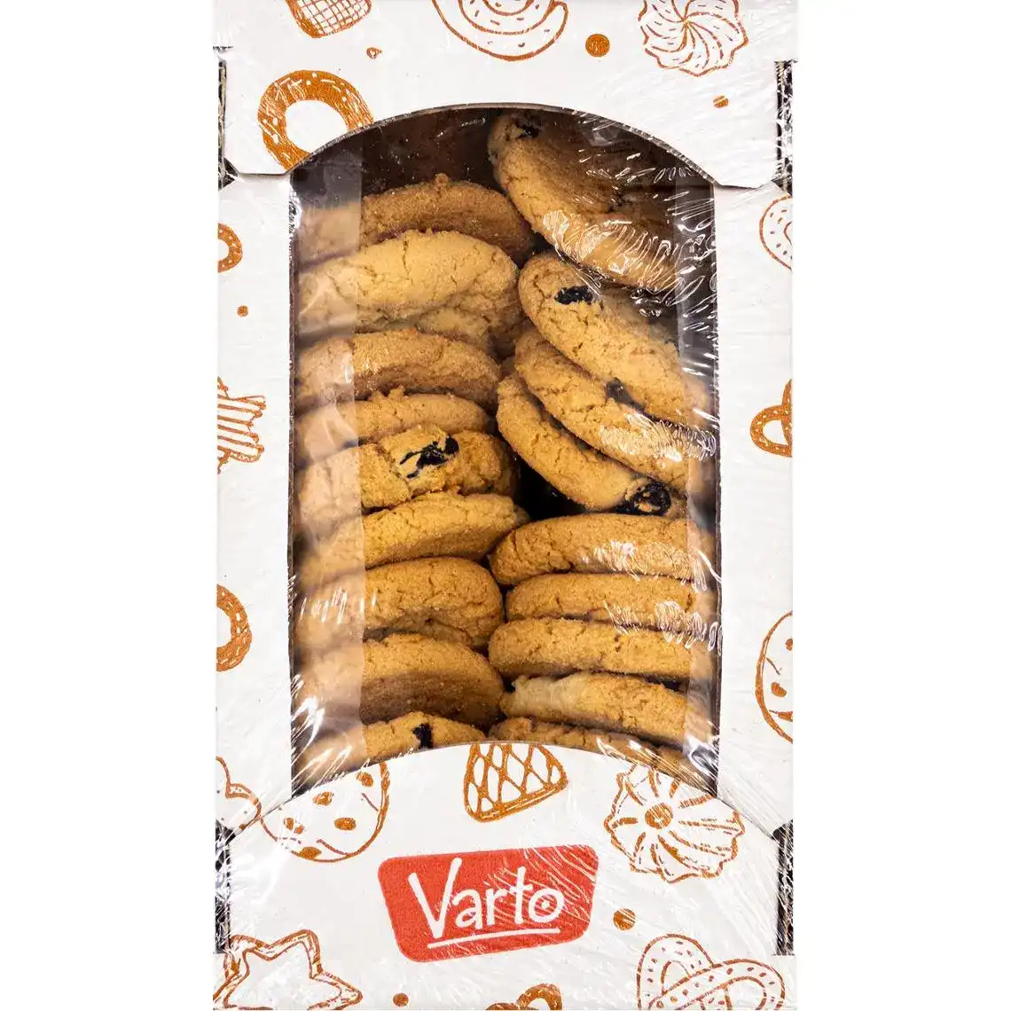 Печиво Varto Вірджинія здобне з родзинками 360 г