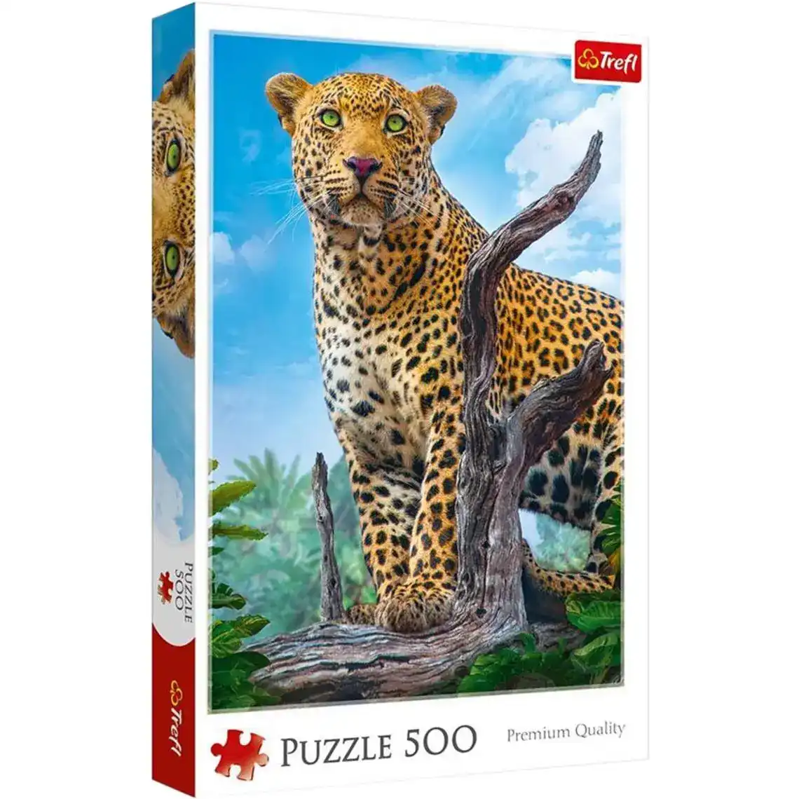 Пазли Trefl Дикий леопард арт.37332 500 елементів