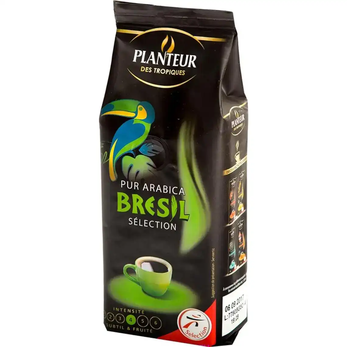 Кава Planteur des Tropiques Selection Bresil натуральна смажена мелена 250 г 