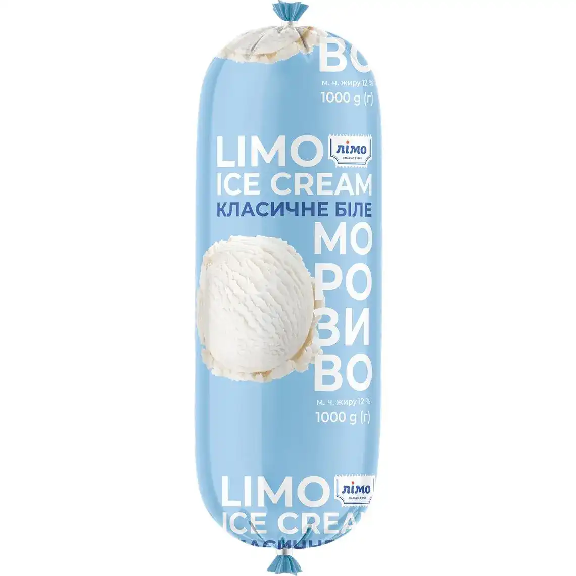 Морозиво Лімо Класичне біле 12% 500 г