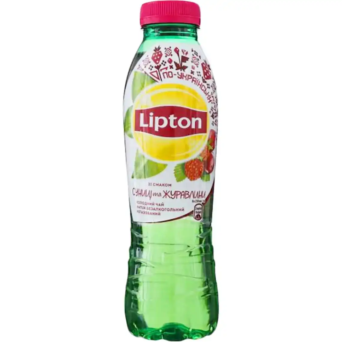 Чай Lipton Суниця-Журавлина зелений 0.5 л