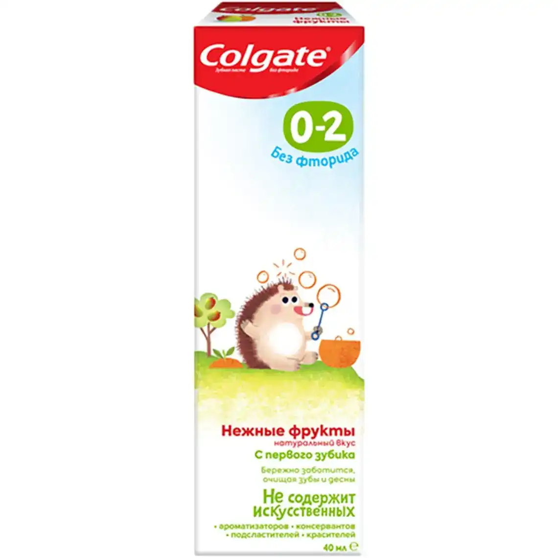 Зубна паста Colgate Ніжні фрукти для дітей до 2 років 40 мл