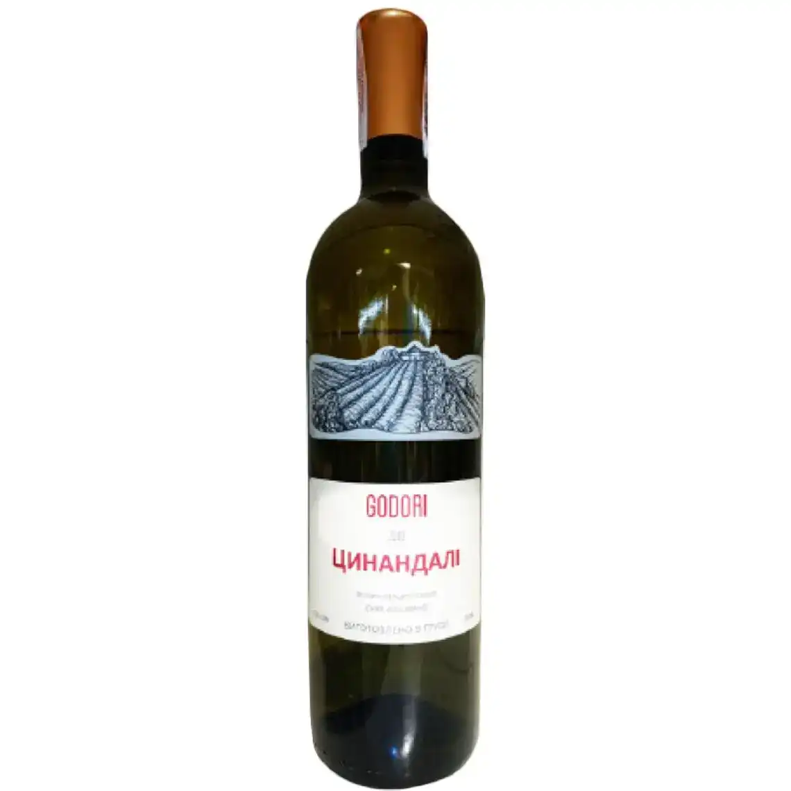 Вино Godori Цинандалі біле сухе 0.75 л