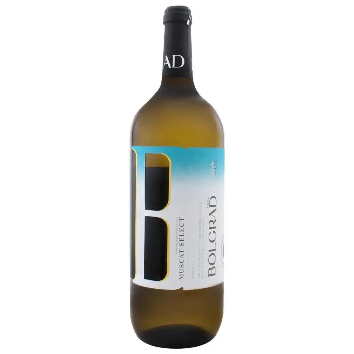 Вино Bolgrad Muscat Select  біле напівсолодке 1,5 л