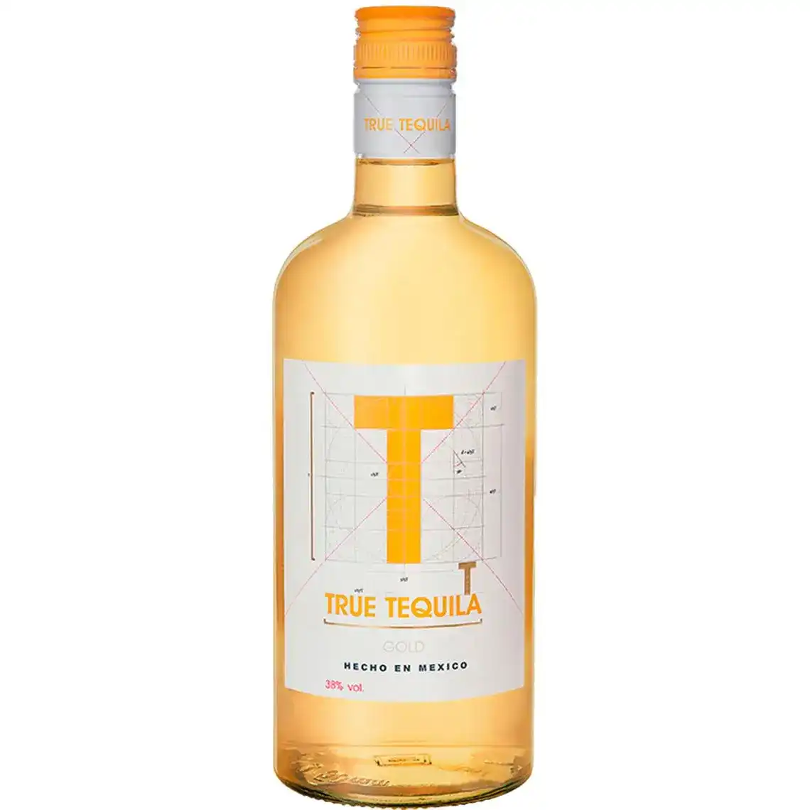 Текіла True Tequila Gold 38% 0.7 л