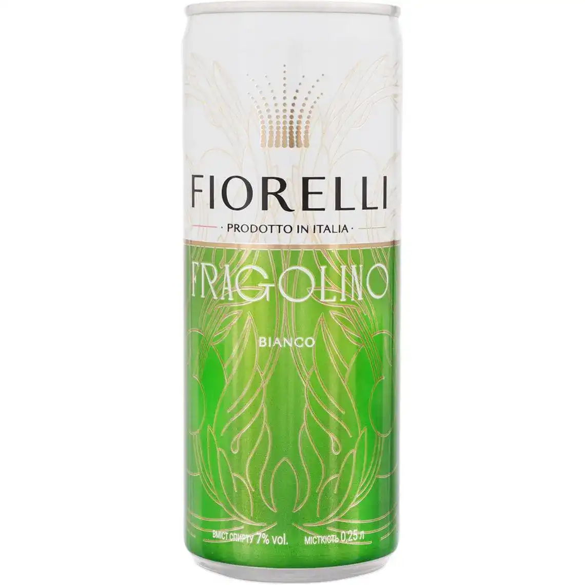 Фраголіно Fiorelli Bianco біле солодке 0.25 л