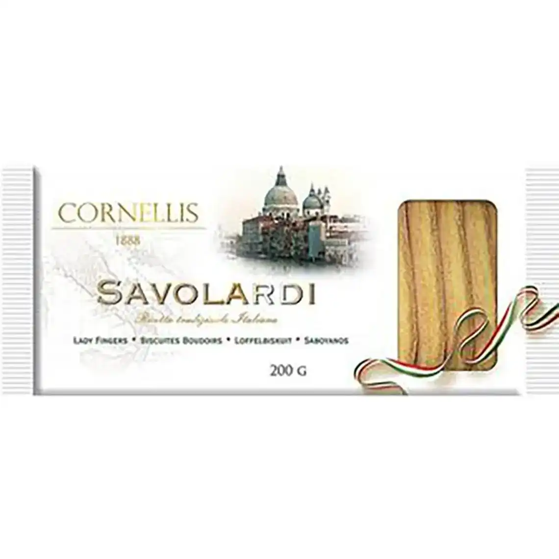 Печиво Cornellis Savoiardi цукрове 200 г