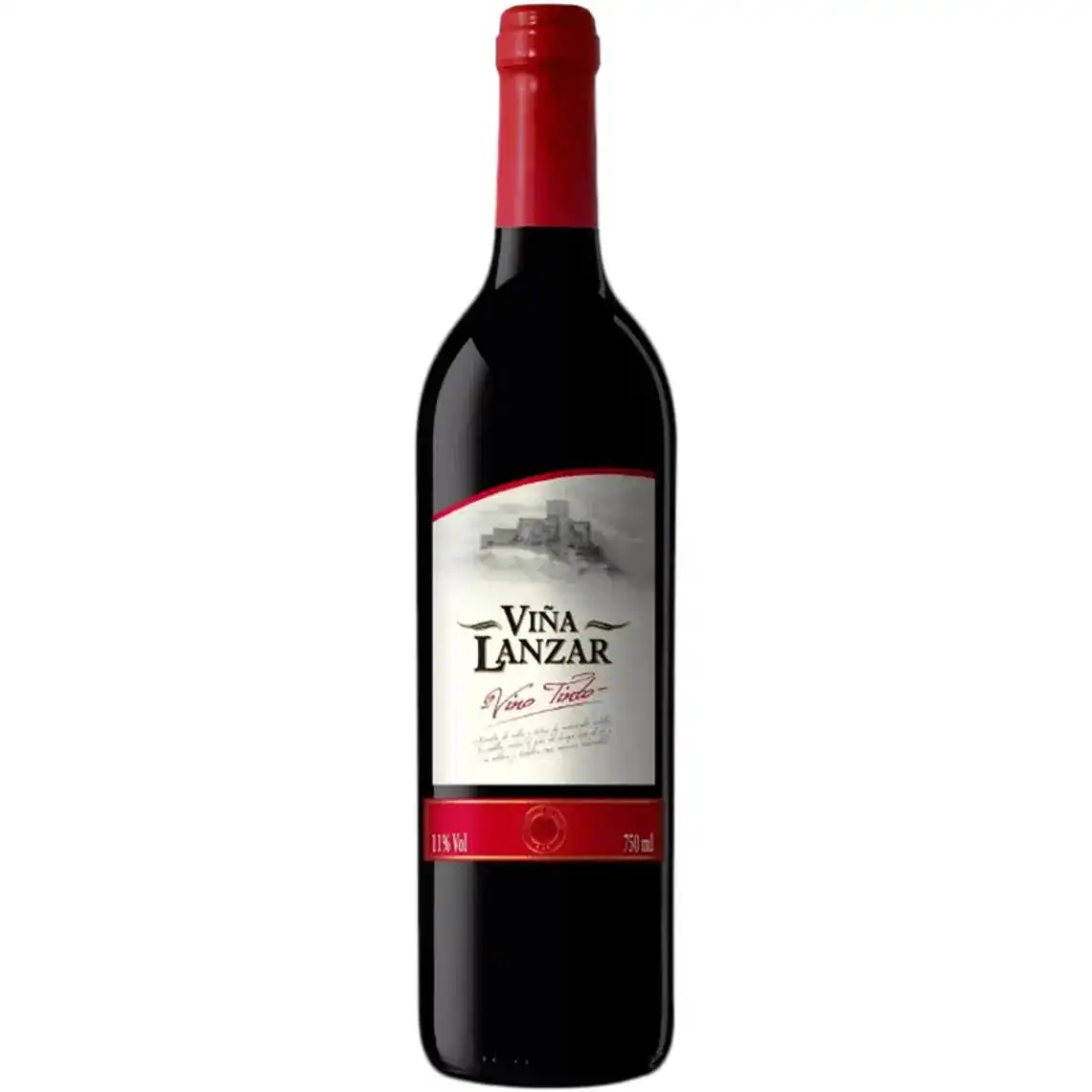 Вино Vina Lanzar червоне сухе 0.75 л