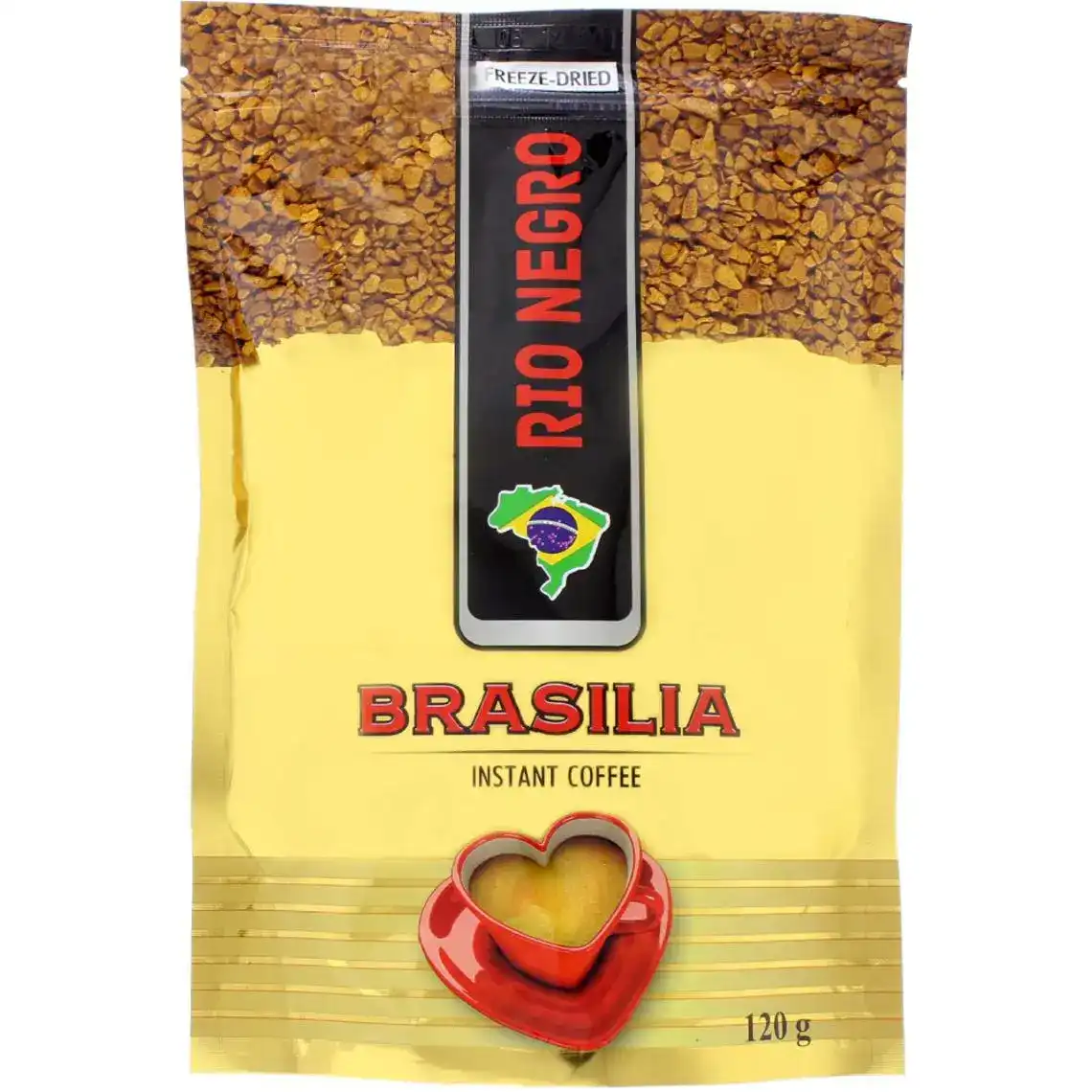 Кава розчинна сублімована Rio Negro Brasilia 120 г