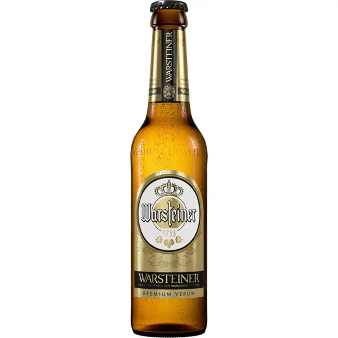 Пиво Warsteiner Premium Verum світле фільтроване 4.8% 0.33 л