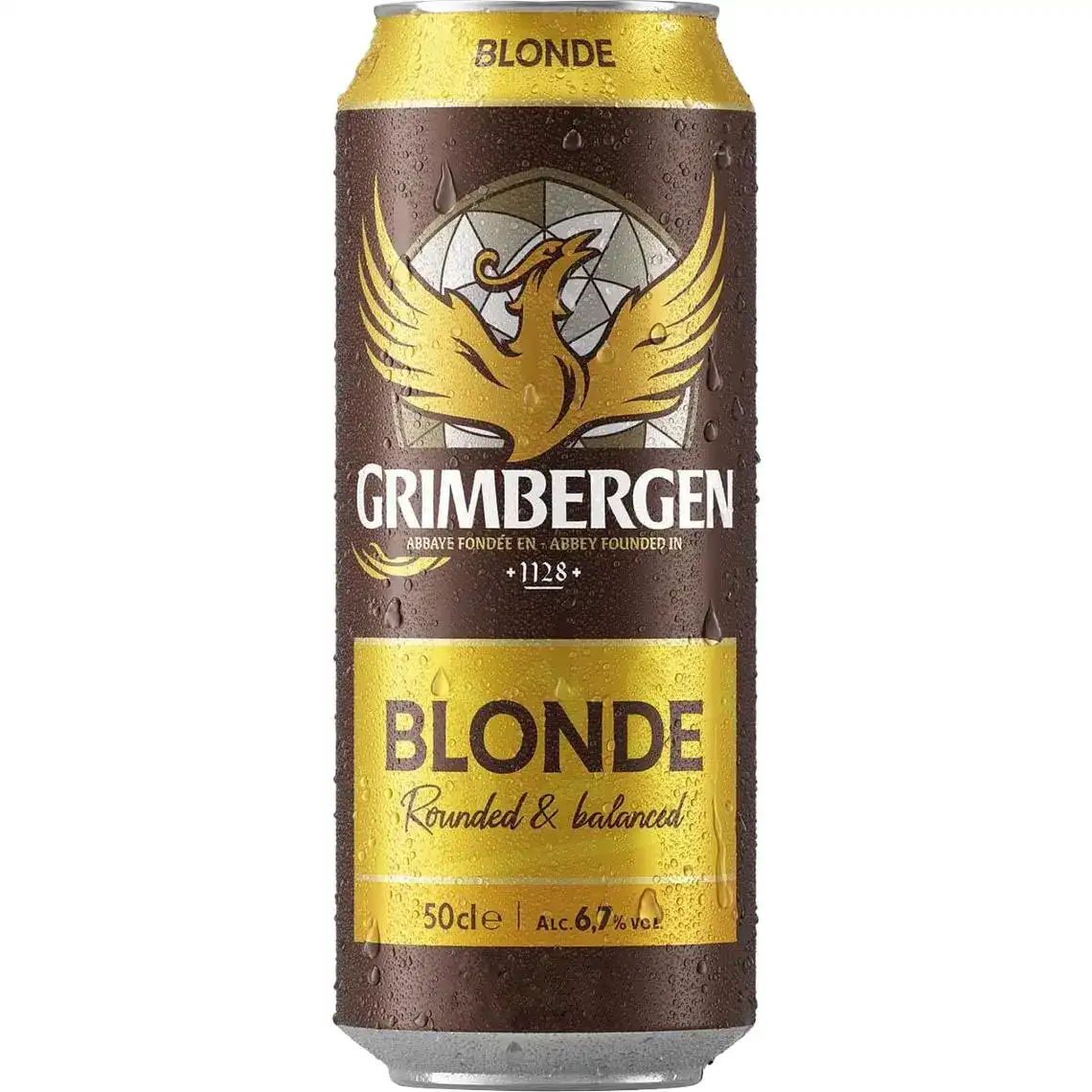 Пиво Grimbergen Blonde світле фільтроване 6.7% 0.5 л