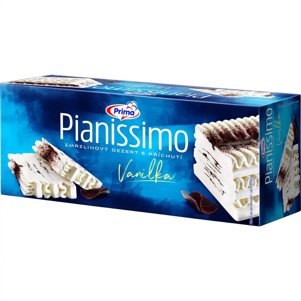 Морозиво Prima Pianissimo з ароматом ванілі 0,8 л
