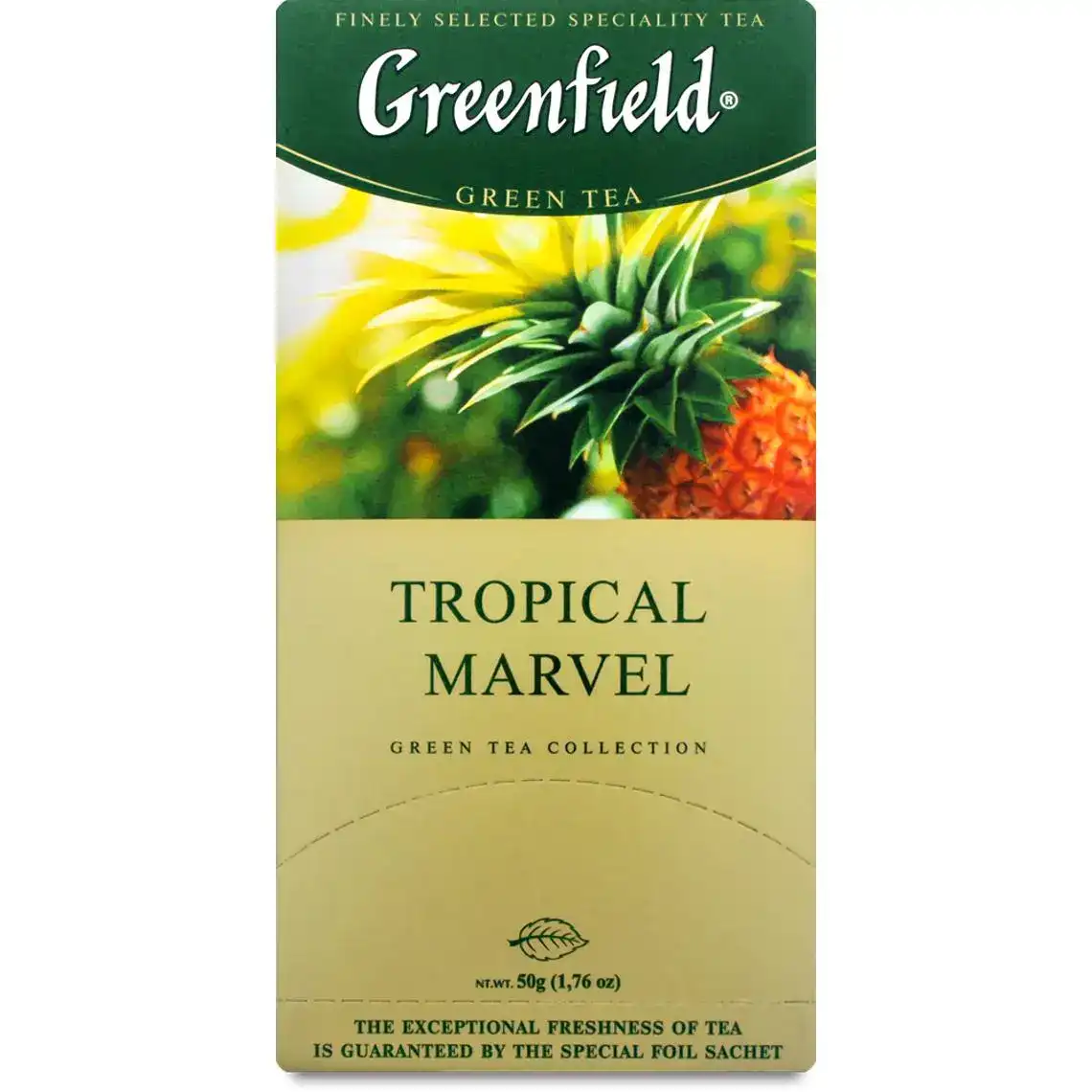 Чай Greenfield Tropical Mango зелений 25х2 г