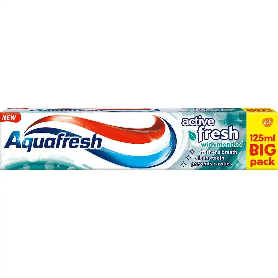 Зубна паста Aquafresh Active Fresh з ментолом 125 мл