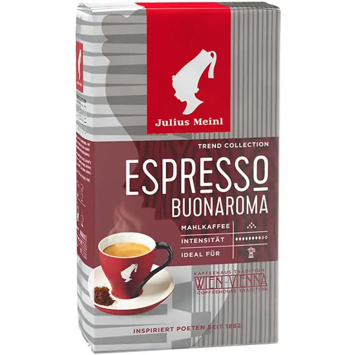 Кава Julius Meinl Espresso Buonaroma Ароматний Сніданок натуральна смажена мелена 250 г