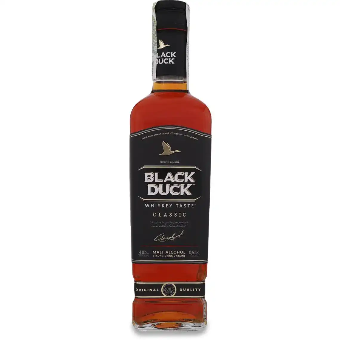 Напій алкогольний Black Duck Classic 40% 0.5 л
