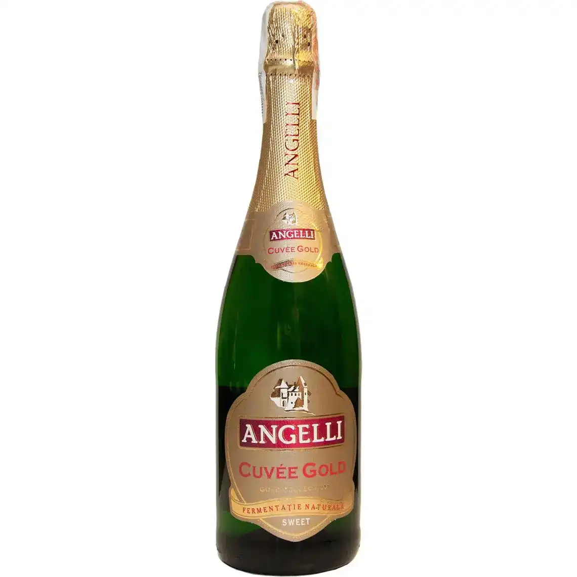 Вино ігристе Angelli Cuvee Gold біле солодке 0.75 л