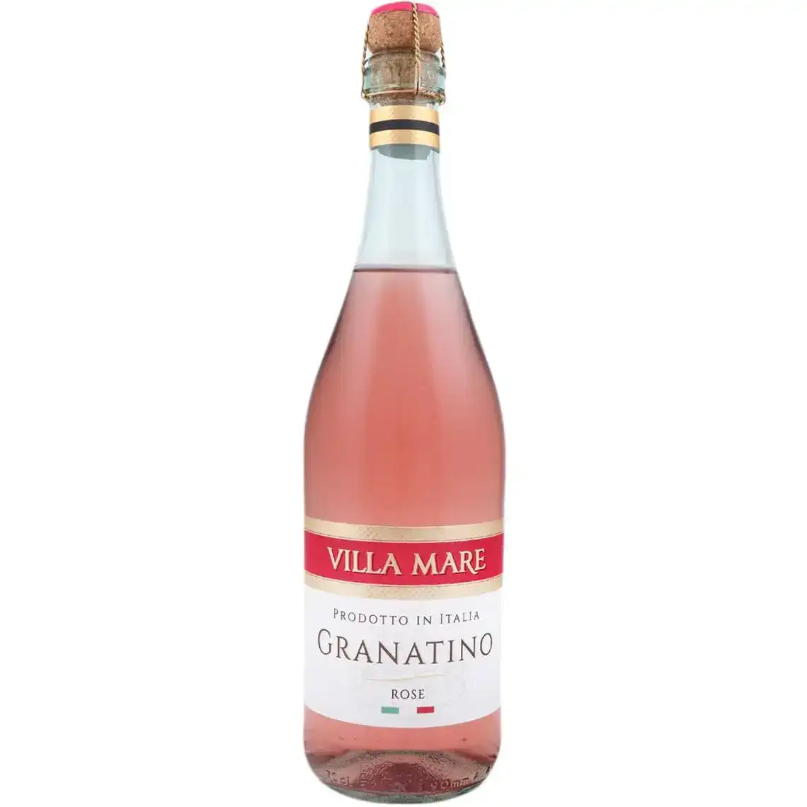 Фраголіно Villa Mare Granatino Rose рожеве солодке 0.75 л