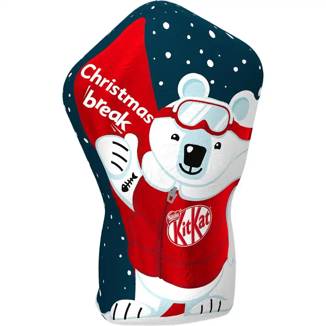 Шоколад Kit Kat Білий ведмідь молочний зі злаковими пластівцями 85 г