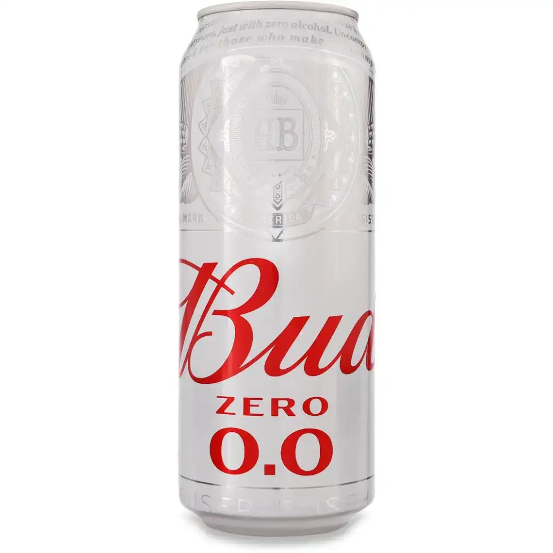 Пиво Bud Zero світле фільтроване безалкогольне з/б 0.5 л